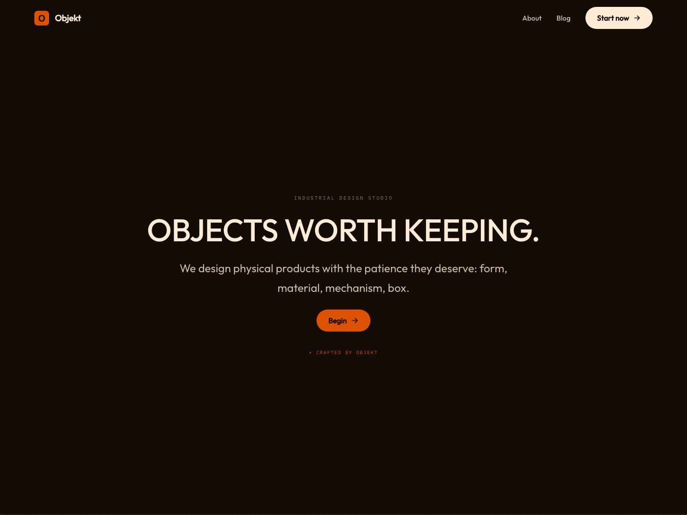 Darkroom design worldview: a demonstration homepage built in this architecture