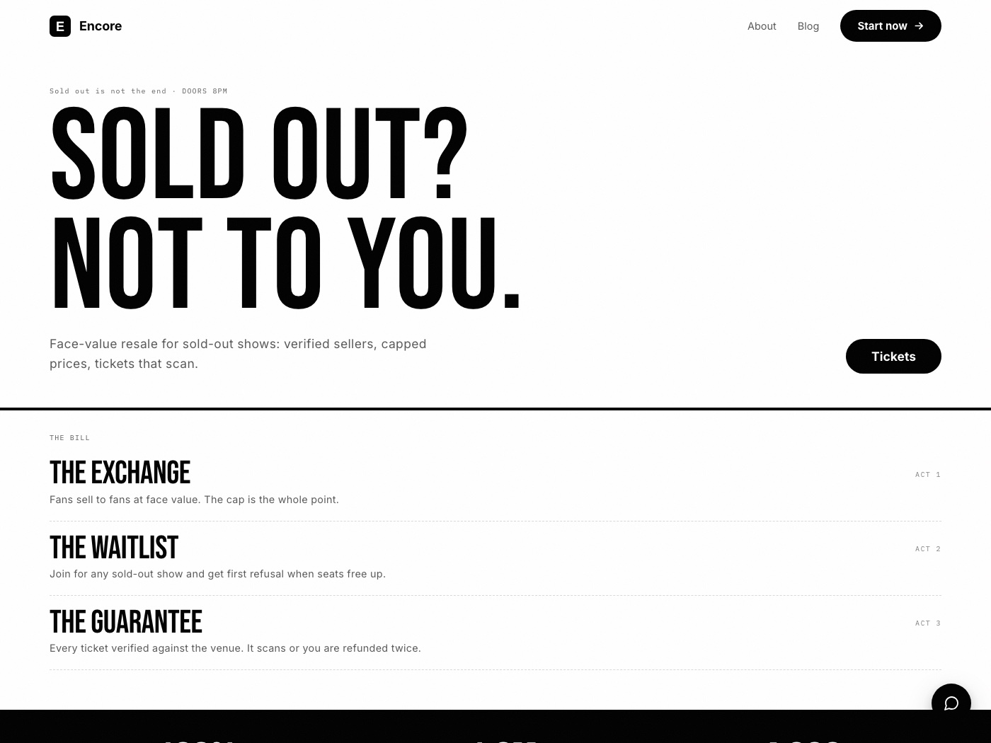 Flyposter design worldview: a demonstration homepage built in this architecture