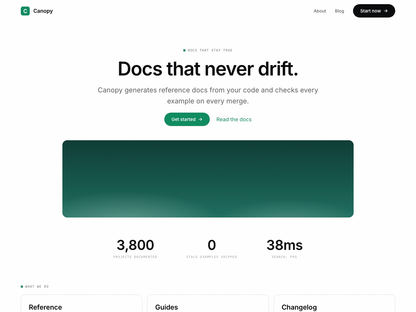 Greenhouse design worldview: a demonstration homepage built in this architecture