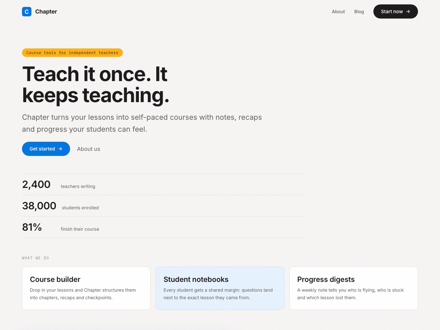 Notebook design worldview: a demonstration homepage built in this architecture