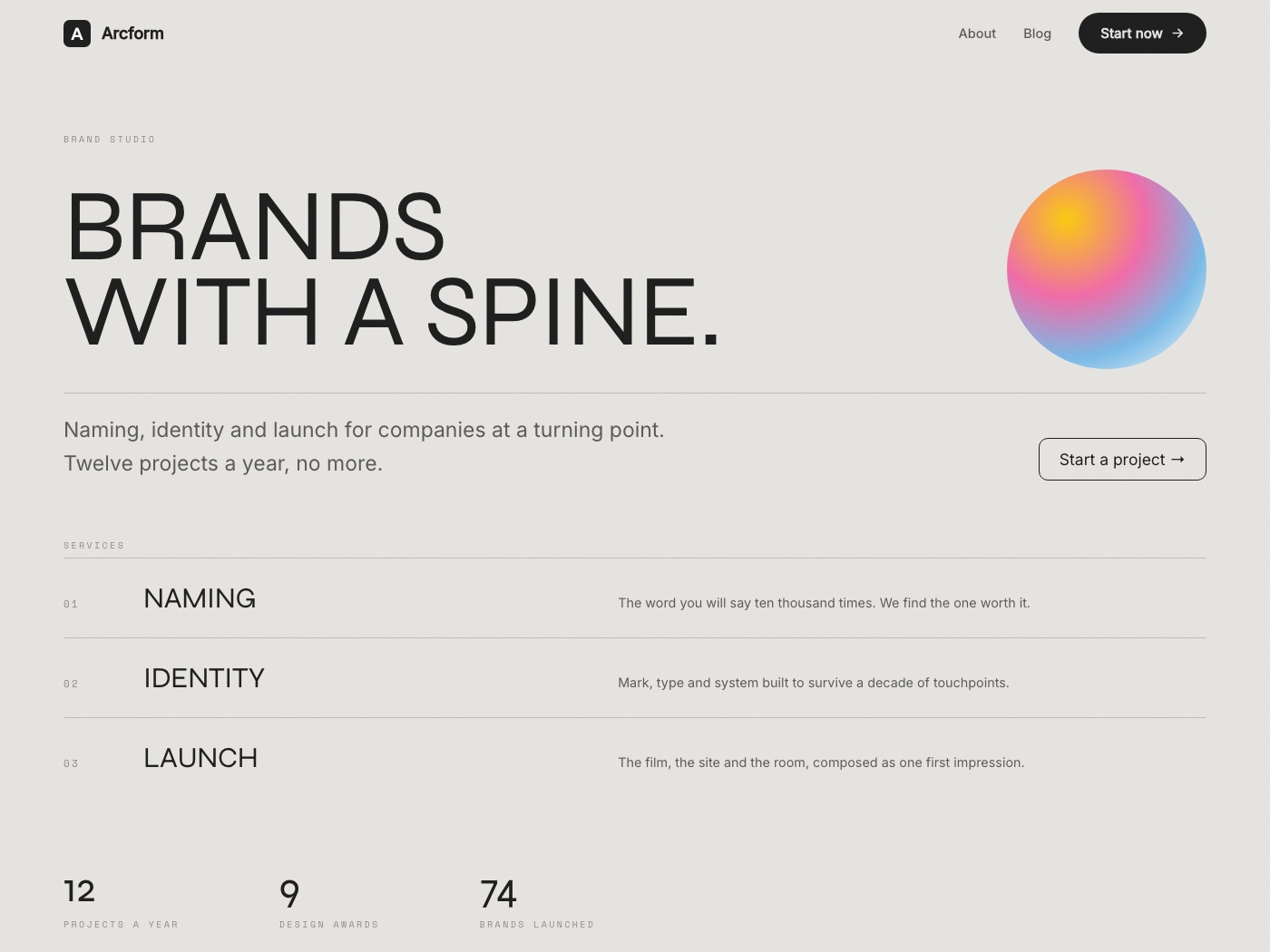 Parchment design worldview: a demonstration homepage built in this architecture