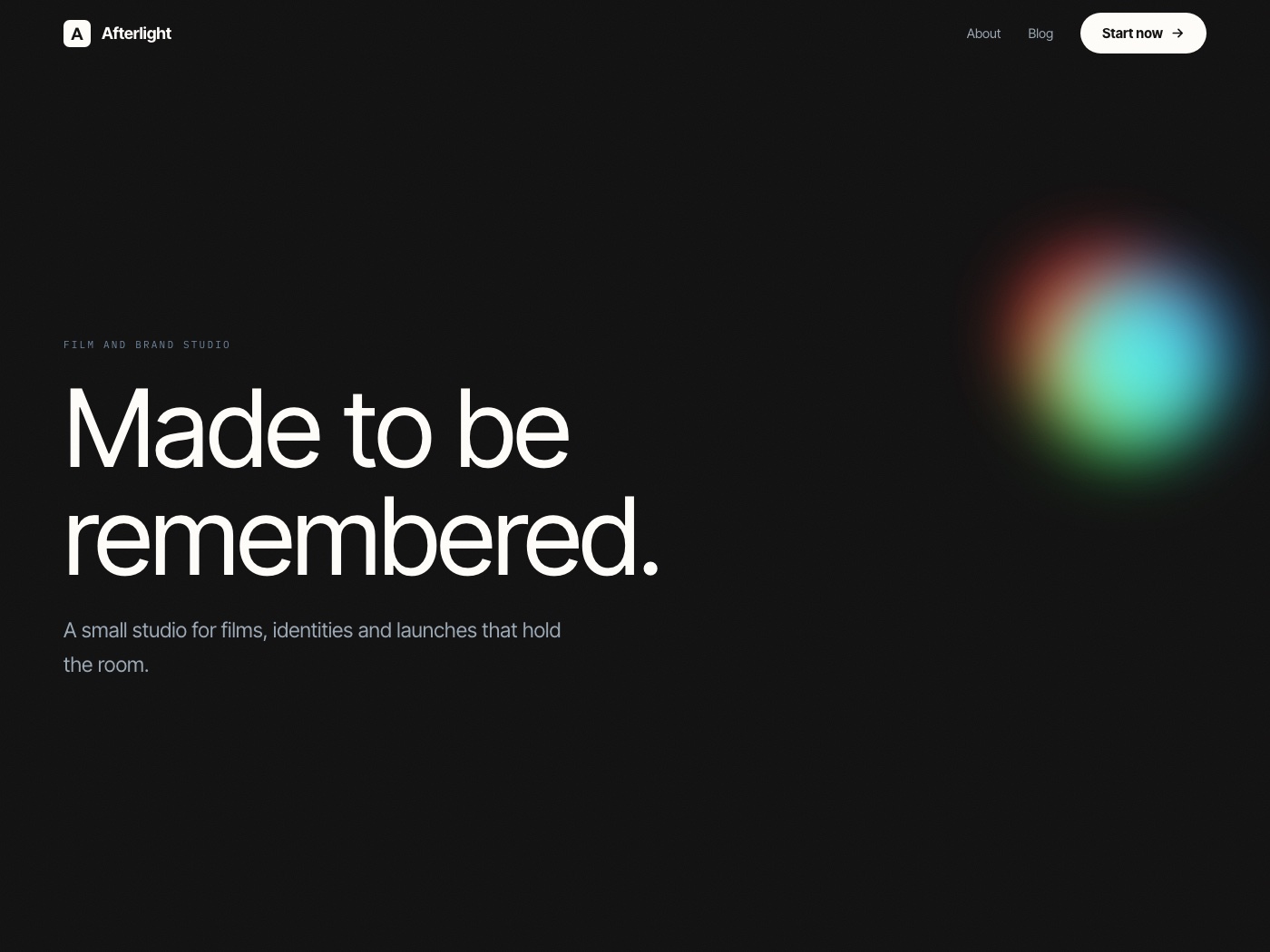 Prism design worldview: a demonstration homepage built in this architecture