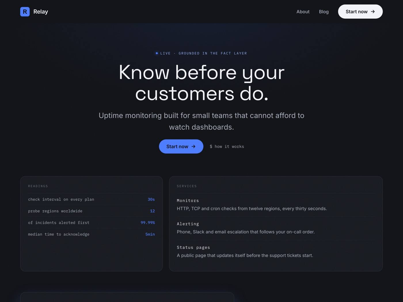 Product design worldview: a demonstration homepage built in this architecture